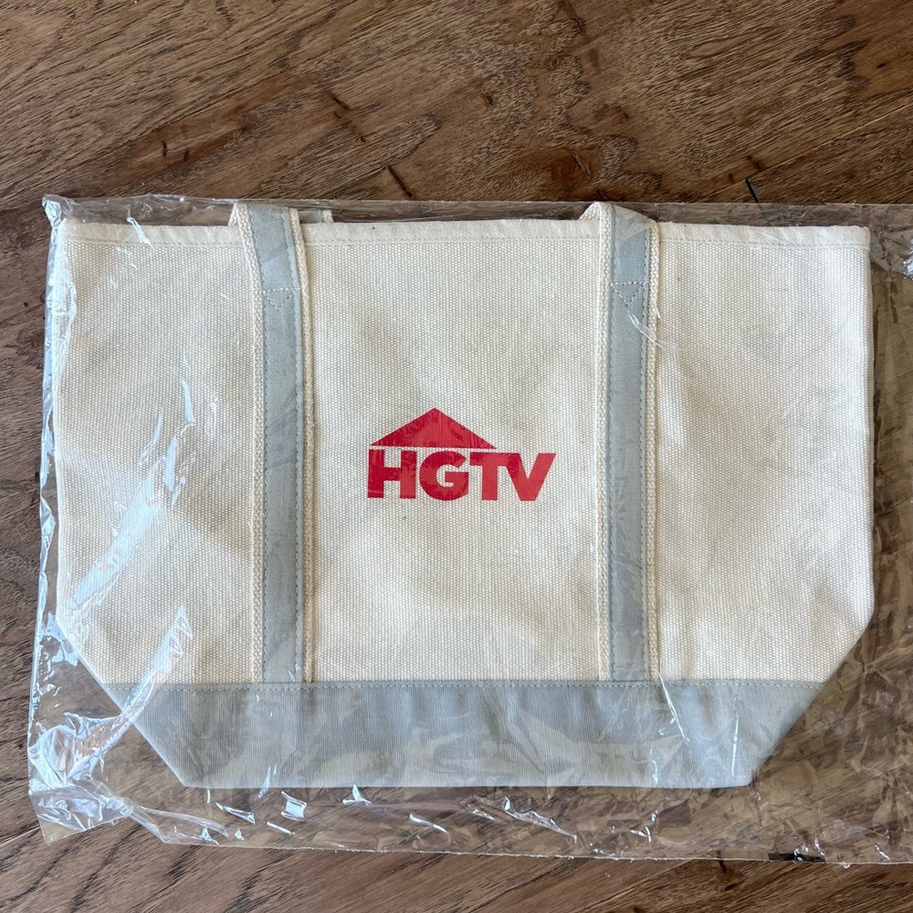 HGTV Tote Bag, Brand New